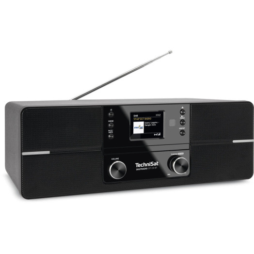 TechniSat DigitRadio 371 CD BT Радіоприймач FM DAB+ Bluetooth Чорний