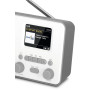 TechniSat TechniRadio 6 ІЧ-радіоприймач FM DAB+ Інтернет Bluetooth Біло-сірий