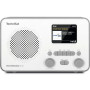 TechniSat TechniRadio 6 ІЧ-радіоприймач FM DAB+ Інтернет Bluetooth Біло-сірий