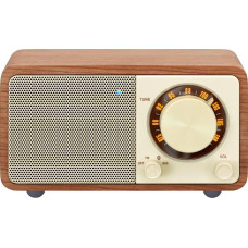 Радіоприймач Sangean GENUINE MINI WR-7 FM радіо Bluetooth Walnut