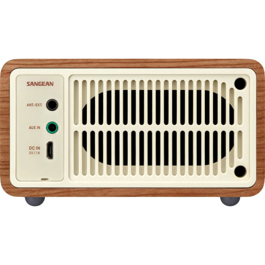 Радіоприймач Sangean GENUINE MINI WR-7 FM радіо Bluetooth Walnut