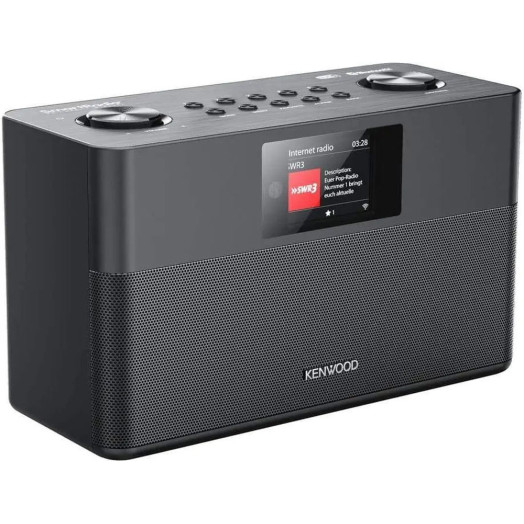 Радіоприймач Kenwood CR-ST100S-B FM DAB+ Інтернет Bluetooth Чорний