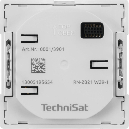 Радіоприймач TechniSat DigitRadio UP 55 FM Radio DAB+ Bluetooth Білий