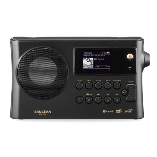 Радіоприймач Sangean WFR-28BT FM Radio DAB+ Інтернет Bluetooth Black