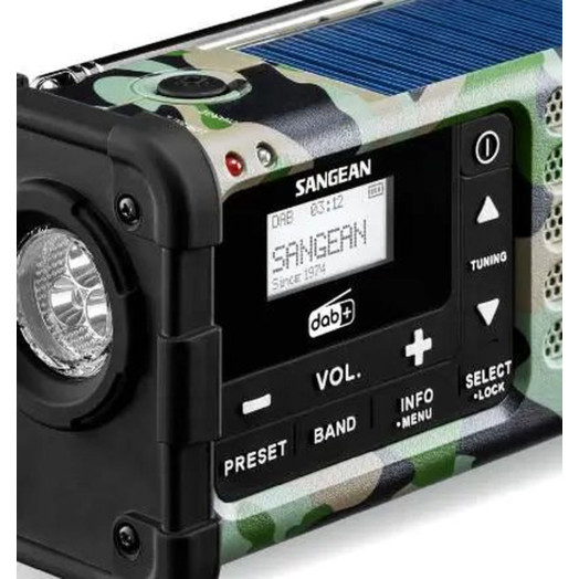 Sangean MMR-88 DAB+ Radio FM Radio DAB+ Камуфляж