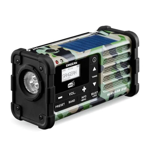 Sangean MMR-88 DAB+ Radio FM Radio DAB+ Камуфляж