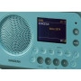 Радіоприймач Sangean DPR-76BT FM-радіо DAB+ Bluetooth Light Blue