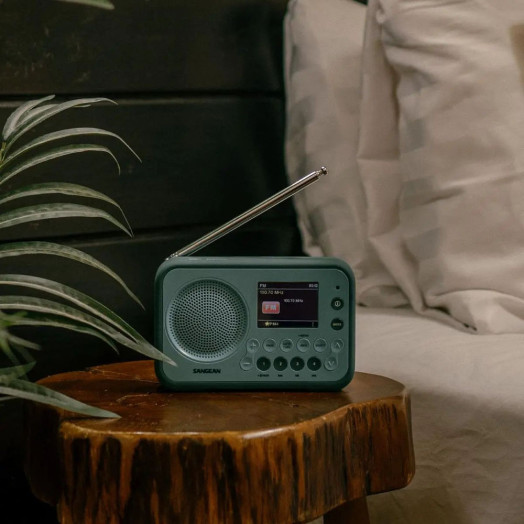 Радіоприймач Sangean DPR-76BT FM-радіо DAB+ Bluetooth Light Blue