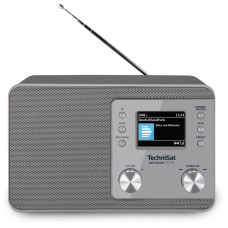 Радіоприймач TechniSat DigitRadio 307 BT FM DAB+ Bluetooth сріблястий