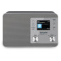Радіоприймач TechniSat DigitRadio 307 BT FM DAB+ Bluetooth сріблястий