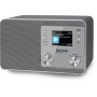Радіоприймач TechniSat DigitRadio 307 BT FM DAB+ Bluetooth сріблястий