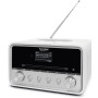 TechniSat DigitRadio 586 Радіоприймач FM DAB+ Інтернет Bluetooth Біло-сріблястий