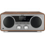 TechniSat DigitRadio 602 Радіоприймач FM DAB+ Інтернет Bluetooth Горіх-срібло