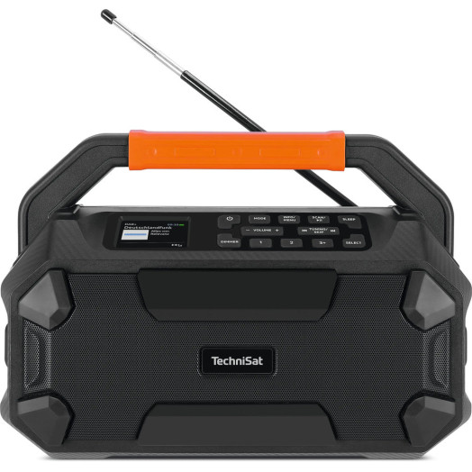 Радіоприймач TechniSat DigitRadio 231 OD FM DAB+ Bluetooth чорний