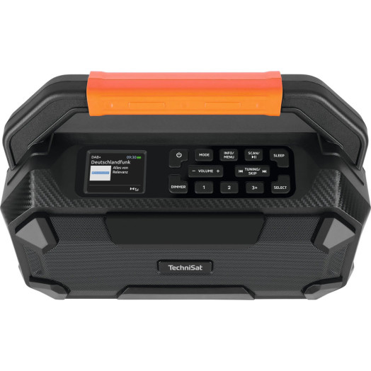 Радіоприймач TechniSat DigitRadio 231 OD FM DAB+ Bluetooth чорний