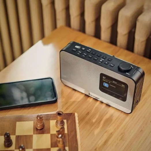 Радіоприймач Panasonic RF-D15EG-K FM радіо, DAB+ Bluetooth Silver