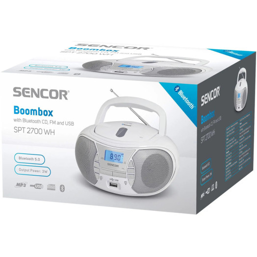 Bluetooth-радіо Sencor SPT 2700WH білий