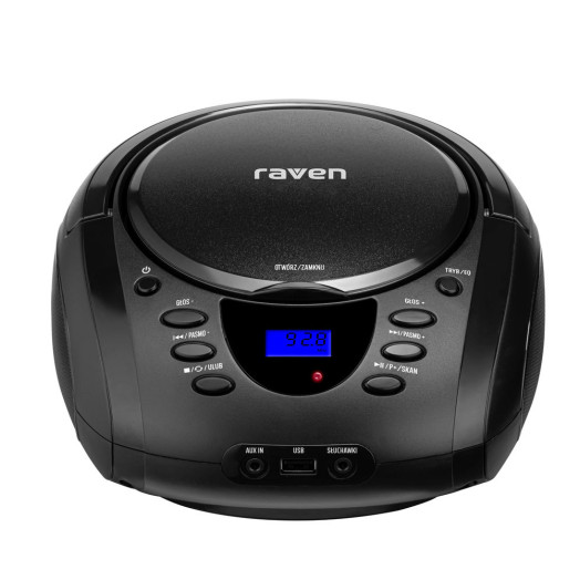 Радіо Bluetooth Raven ECDP001 чорний