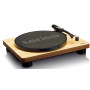 Напівавтоматичний передпідсилювач з ремінним приводом Lenco LS-50WD Turntable Коричневий