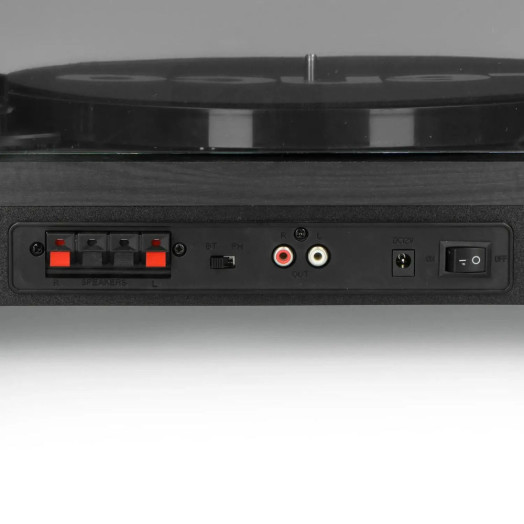 Lenco LS-300BK Turntable Automatic Direct Drive Bluetooth Preamplifier Чорний + динаміки