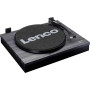 Lenco LS-300BK Turntable Automatic Direct Drive Bluetooth Preamplifier Чорний + динаміки