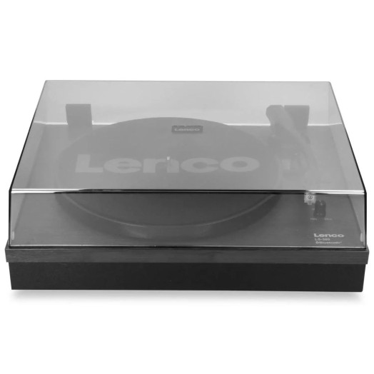 Lenco LS-300BK Turntable Automatic Direct Drive Bluetooth Preamplifier Чорний + динаміки