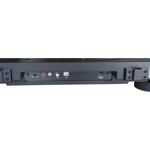 Audio-Technica AT-LP120X програвач, ручний передпідсилювач із прямим приводом, чорний