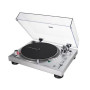 Audio-Technica AT-LP120X програвач, ручний передпідсилювач із прямим приводом, сріблястий