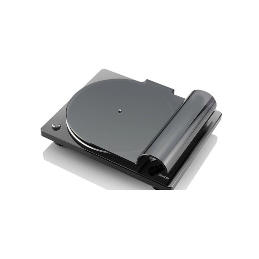 Попередній підсилювач Denon DP-400 Turntable з ручним ремінним приводом, чорний