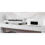 Попередній підсилювач Denon DP-400 Turntable з ручним ремінним приводом, білий