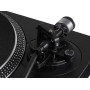 Audio-Technica AT-LP120XBT-USB програвач з ручним підсилювачем Bluetooth із прямим приводом, чорний