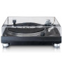 Lenco L-3809BK Turntable ручний прямий попередній підсилювач чорний