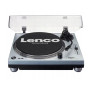 Ручний передпідсилювач з прямим приводом Lenco L-3809ME Turntable Silver