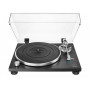 Попередній підсилювач Audio-Technica AT-LPW30BK з ручним ремінним приводом, чорний