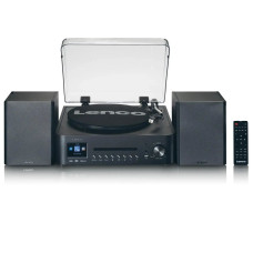 Lenco MC-460 Turntable ручний ремінний привід Wi-Fi Bluetooth чорний