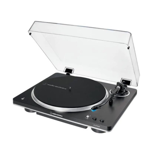 Audio-Technica AT-LP70XBT Програвач з автоматичним ремінним приводом, передпідсилювач Bluetooth, чорний