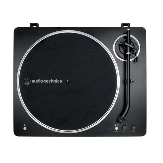 Audio-Technica AT-LP70XBT Програвач з автоматичним ремінним приводом, передпідсилювач Bluetooth, чорний