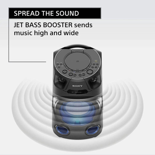 Power Audio Sony MHC-V13 150W Bluetooth FM-радіо чорний