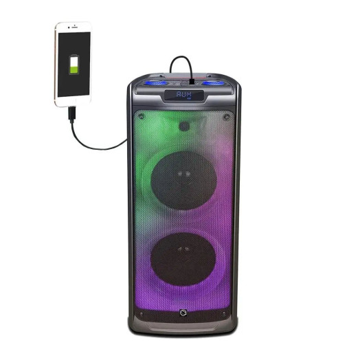 Power Audio Manta SPK5350 100 Вт Bluetooth FM-радіо караоке мікрофон чорний
