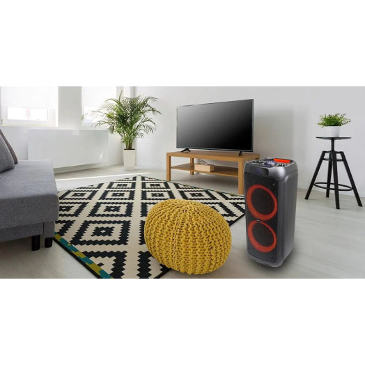 Power Audio Manta SPK5310PRO 120W Bluetooth FM-радіо караоке мікрофон чорний