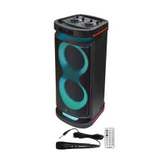 Power Audio Manta SPK5230 80W Bluetooth FM-радіо караоке мікрофон чорний