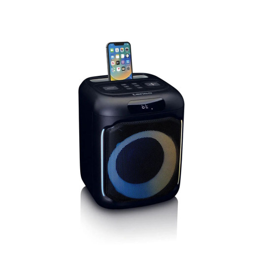 Power Audio Lenco PA-100BK 100W Bluetooth караоке мікрофон чорний