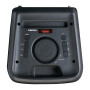 Power Audio Lenco PA-200BK 100W Bluetooth FM Радіо Караоке Мікрофон Чорний