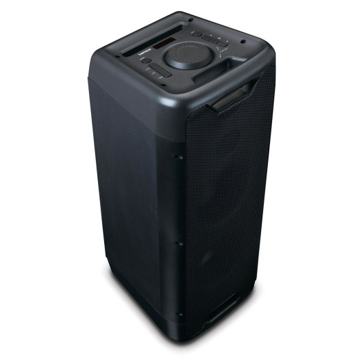 Power Audio Lenco PA-200BK 100W Bluetooth FM Радіо Караоке Мікрофон Чорний