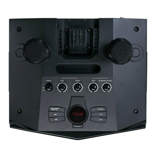Power Audio Lenco PA-220BK 120W Bluetooth караоке мікрофон чорний