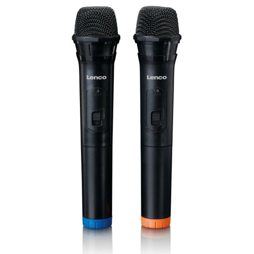 Power Audio Lenco PA-220BK 120W Bluetooth караоке мікрофон чорний
