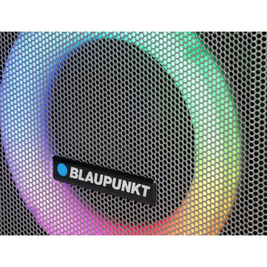 Power Audio Blaupunkt MB08.2 40W Bluetooth FM-радіо караоке мікрофон чорний