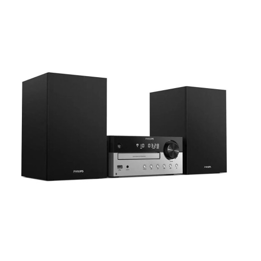 Philips TAM4205/12 60 Вт Bluetooth FM-радіо Чорно-сріблястий