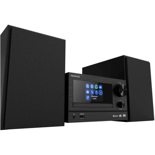 Kenwood M-7000S-B 60W Wi-Fi Bluetooth FM-радіо, DAB+, Інтернет Чорний