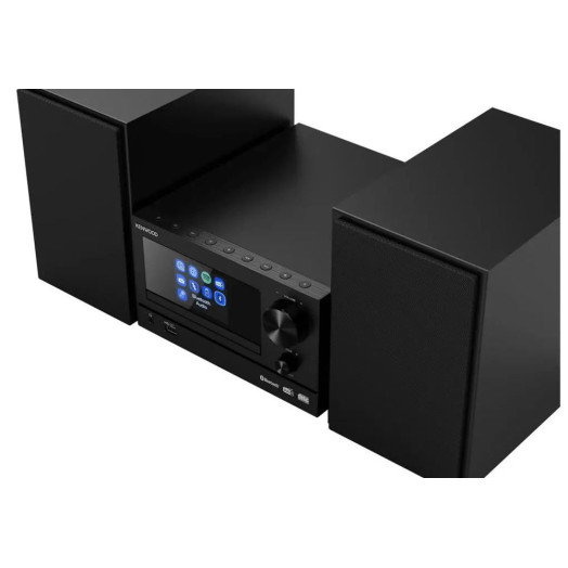 Kenwood M-7000S-B 60W Wi-Fi Bluetooth FM-радіо, DAB+, Інтернет Чорний